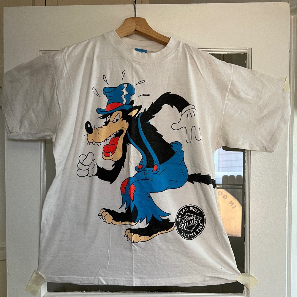 RARE VINATEG 90's Disney Villains Shirt